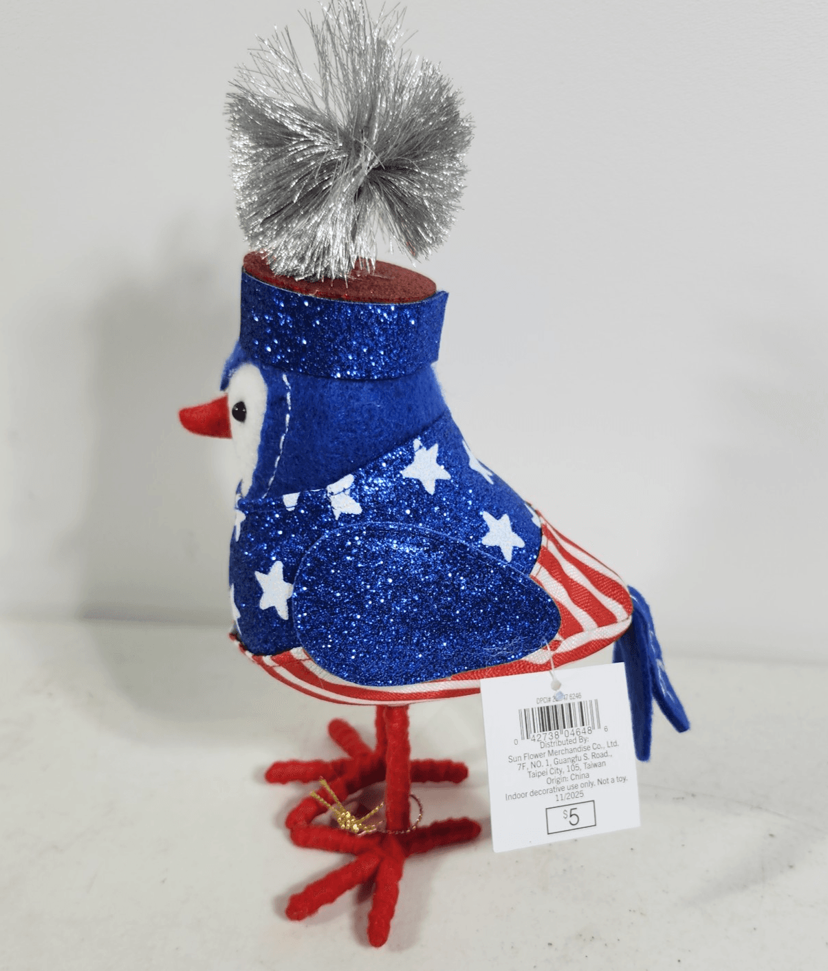 Spritz Featherly Friends Sparky USA Summer 2026 Firework Birds In Hand NEW - Thumbnail 3