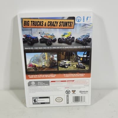 Monster 4x4 Stunt Racer Nintendo Wii Video Game Complete CIB - Thumbnail 3