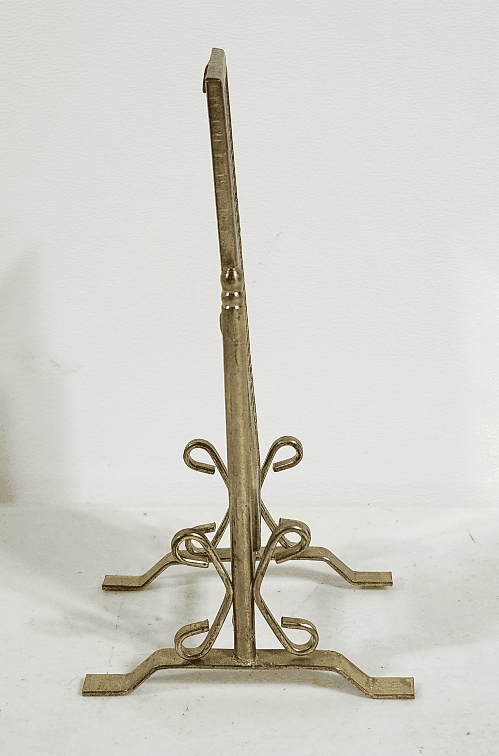 Vintage Dollhouse Miniature Mirror Floor Standing Swivel Brass Frame 1:12 - Thumbnail 7