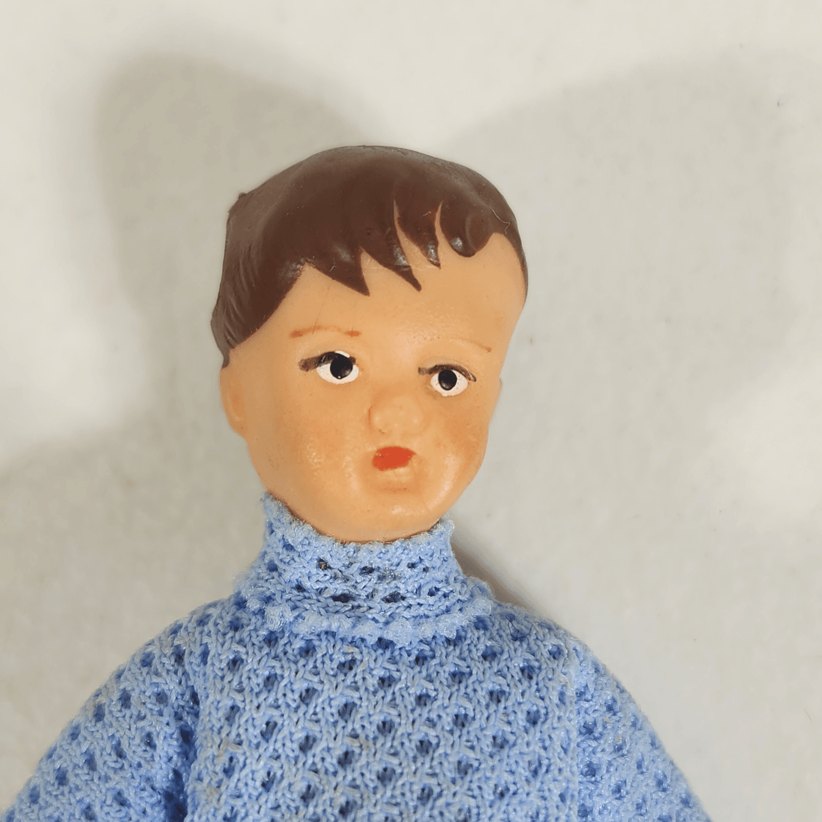 Vintage ARI German Rubber Doll 4" Wearing Clothes - Thumbnail 4