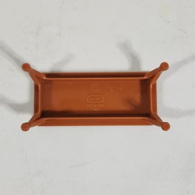 Little Tikes Doll House Coffee Table Brown Plastic Miniature Toy - Thumbnail 4