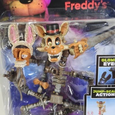 Jazwares Five Nights at Freddy’s FNAF Magician Mangle 5" Action Figure Toy NEW - Thumbnail 2