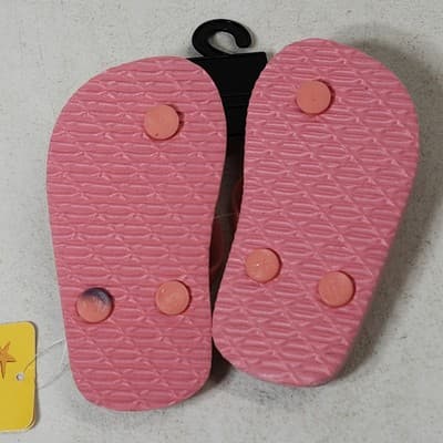 Pink Owl Toddler Girl's Flip Flops Sandals Size 5-6 NEW - Thumbnail 5