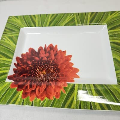Vintage Lord & Taylor Serving Tray Platter 18" Made in Portugal Home Decor - Thumbnail 3