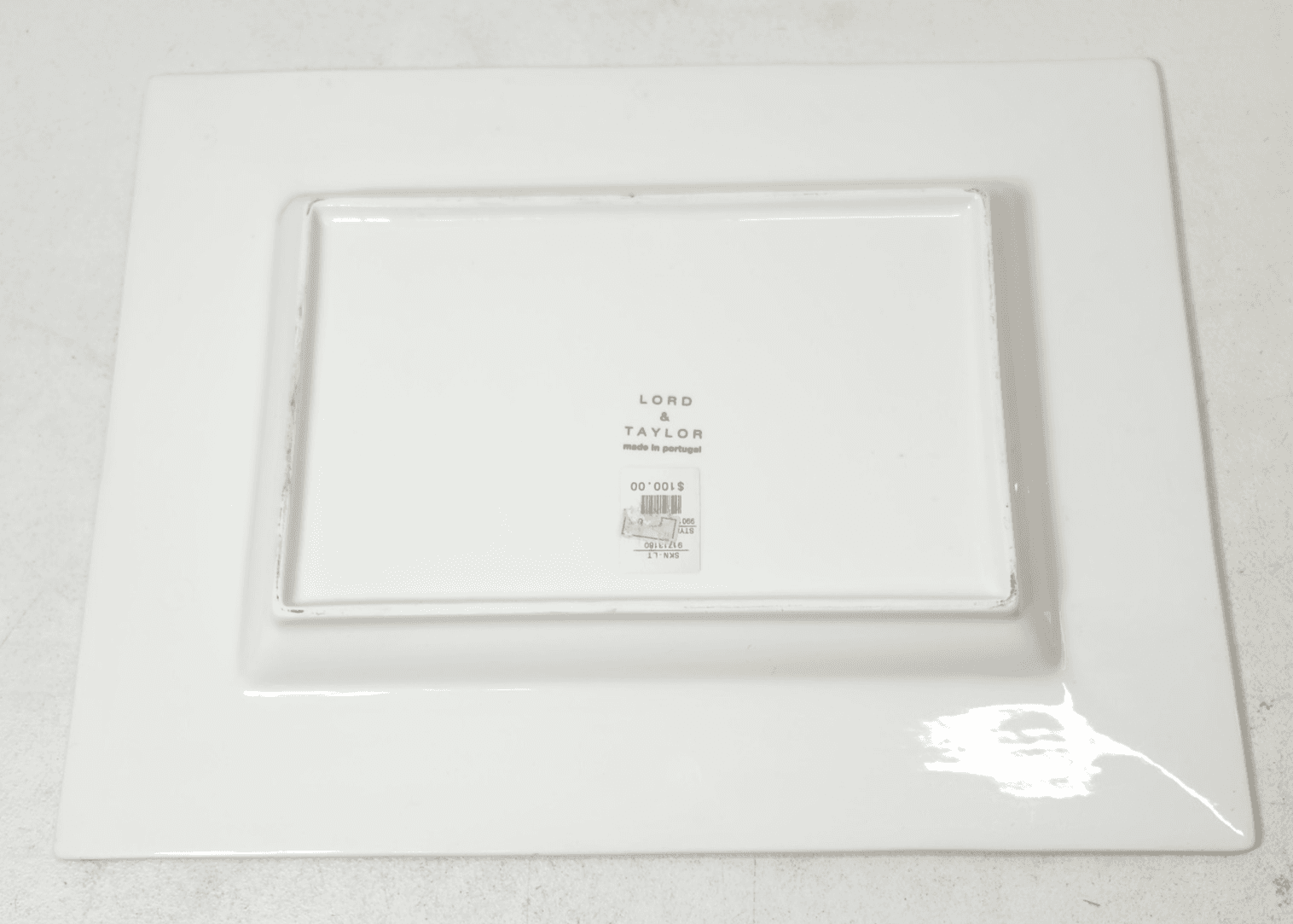 Vintage Lord & Taylor Serving Tray Platter 18" Made in Portugal Home Decor - Thumbnail 7