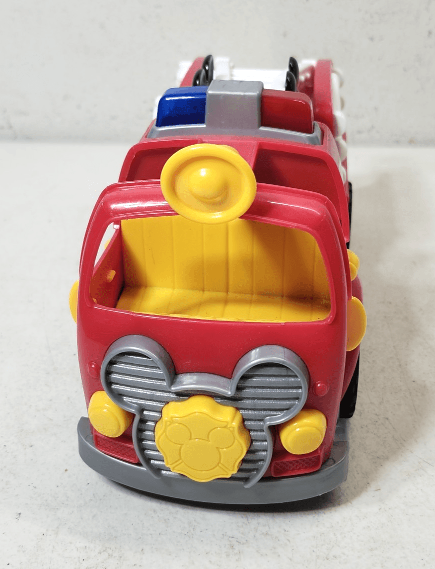 Disneys Mickey Mouse Fire Engine Fire Truck Toy With Lights And Sound - Thumbnail 2