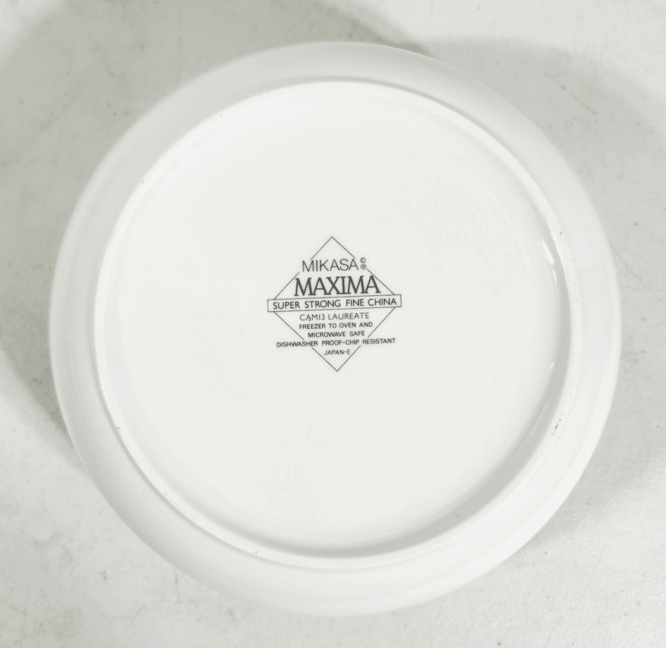Mikasa Maxima Laureate Floral Serving Bowl 8.25" Japan Dinnerware - Thumbnail 8