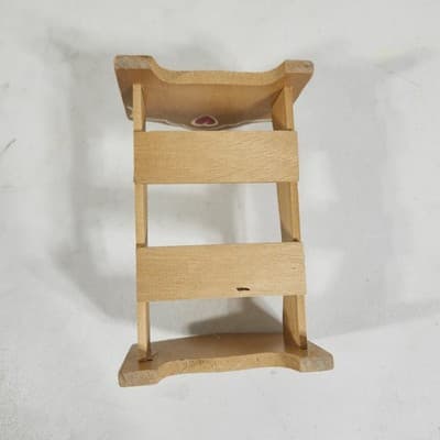 1/12 Miniature Vintage Wooden Bed Dollhouse Bedroom Furniture Toy Painted - Thumbnail 11