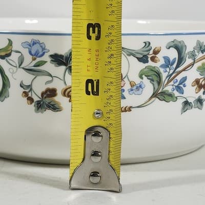 Mikasa Maxima Laureate Floral Serving Bowl 8.25" Japan Dinnerware - Thumbnail 6