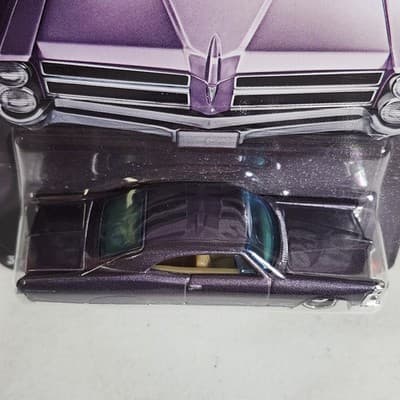 Hot Wheels '65 Pontiac Bonneville 2025 Silver Series Purple Car 1/64 Toy NEW - Thumbnail 3