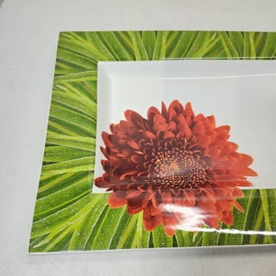 Vintage Lord & Taylor Serving Tray Platter 18" Made in Portugal Home Decor - Thumbnail 4