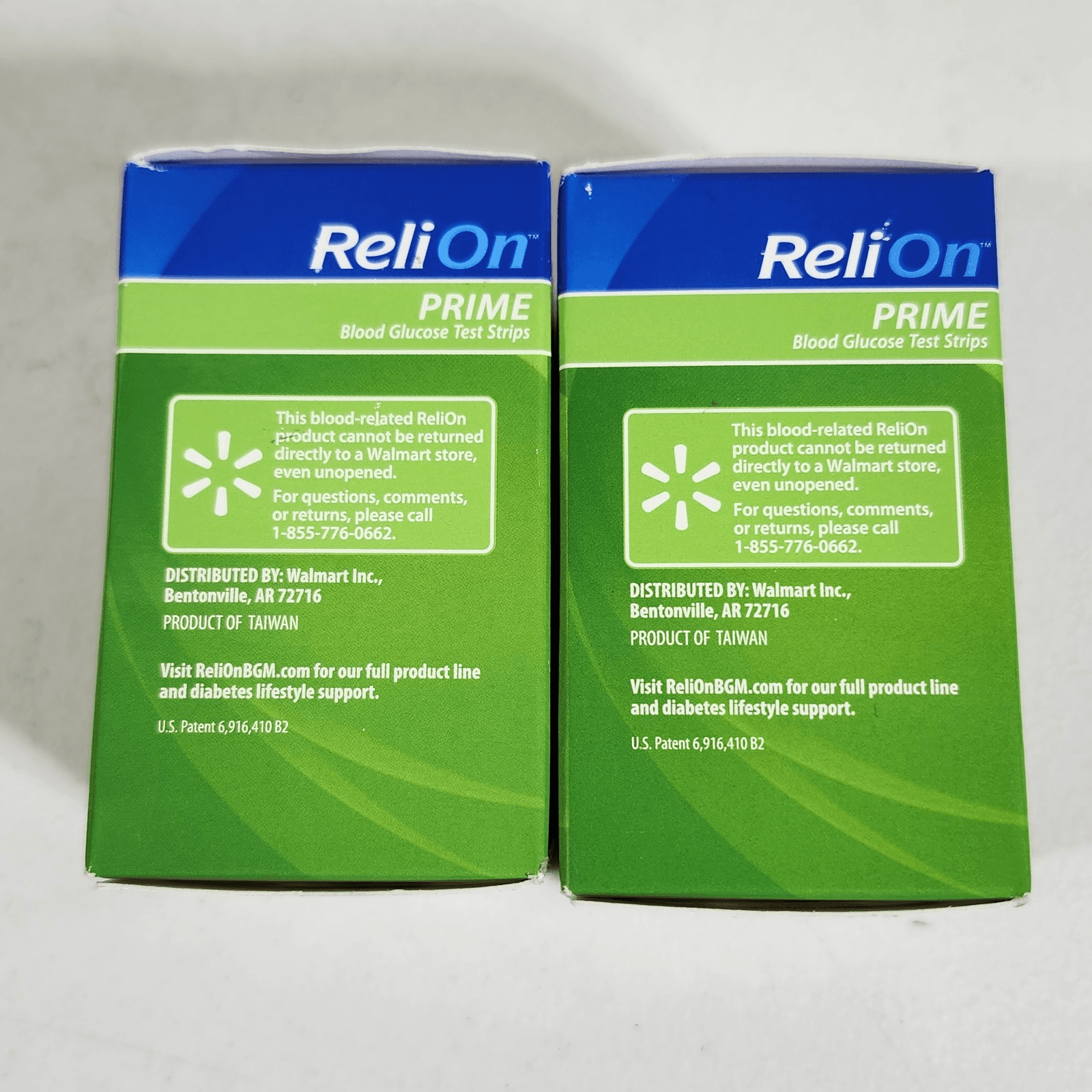 ReliOn Prime Blood Glucose Test Strips 25 Count Sealed Box NEW Two Boxes - Thumbnail 5