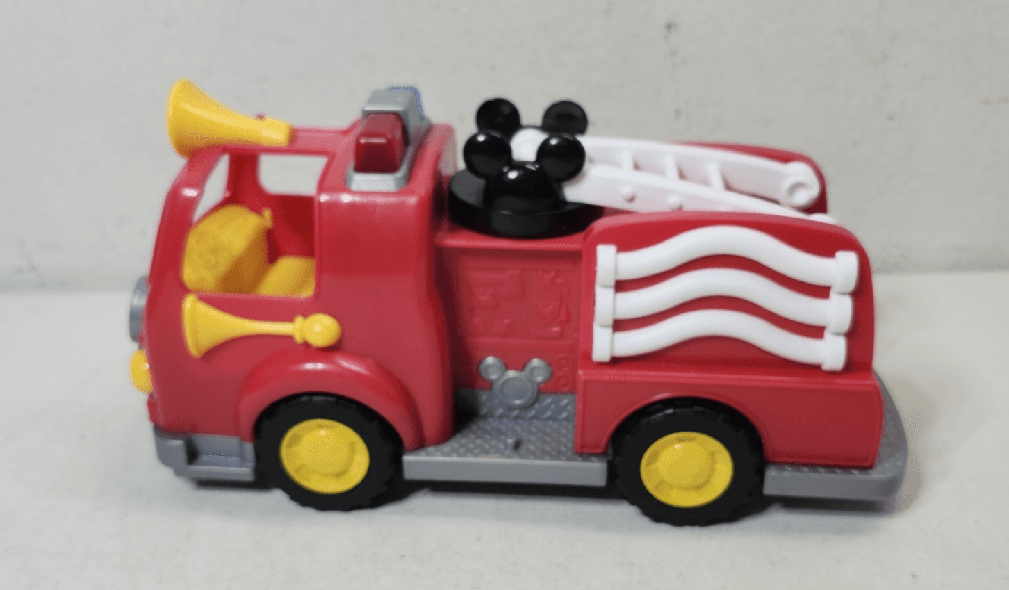 Disneys Mickey Mouse Fire Engine Fire Truck Toy With Lights And Sound - Thumbnail 4