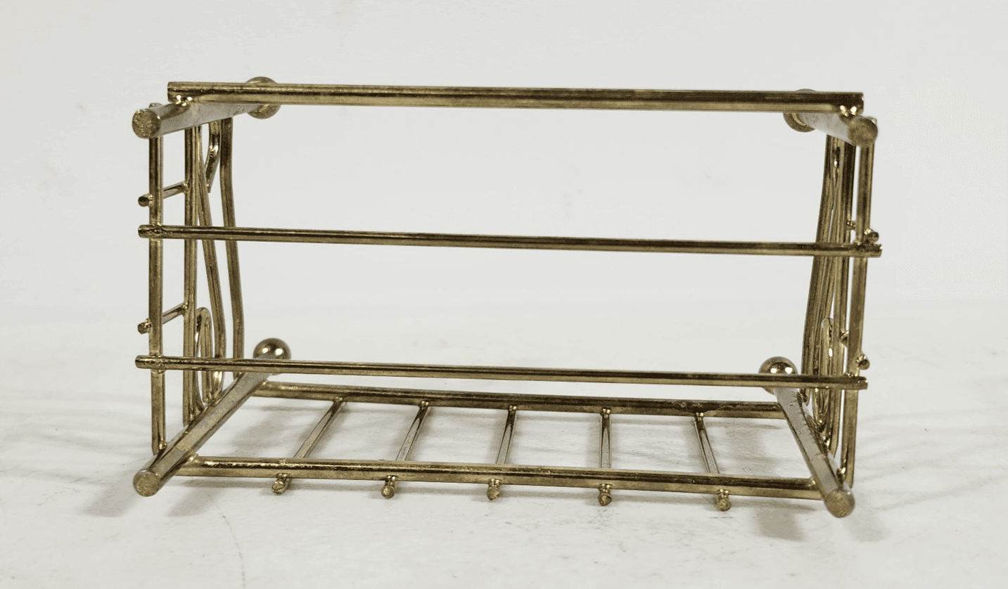 Artisan Dollhouse Miniature Brass Day Bed 1:12 Scale Furniture - Thumbnail 6