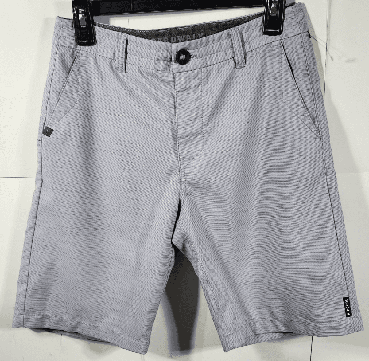 Rip Curl Boardwalk Shorts Mens 27 Gray Hybrid Walkshort Surf Casual - Thumbnail 5