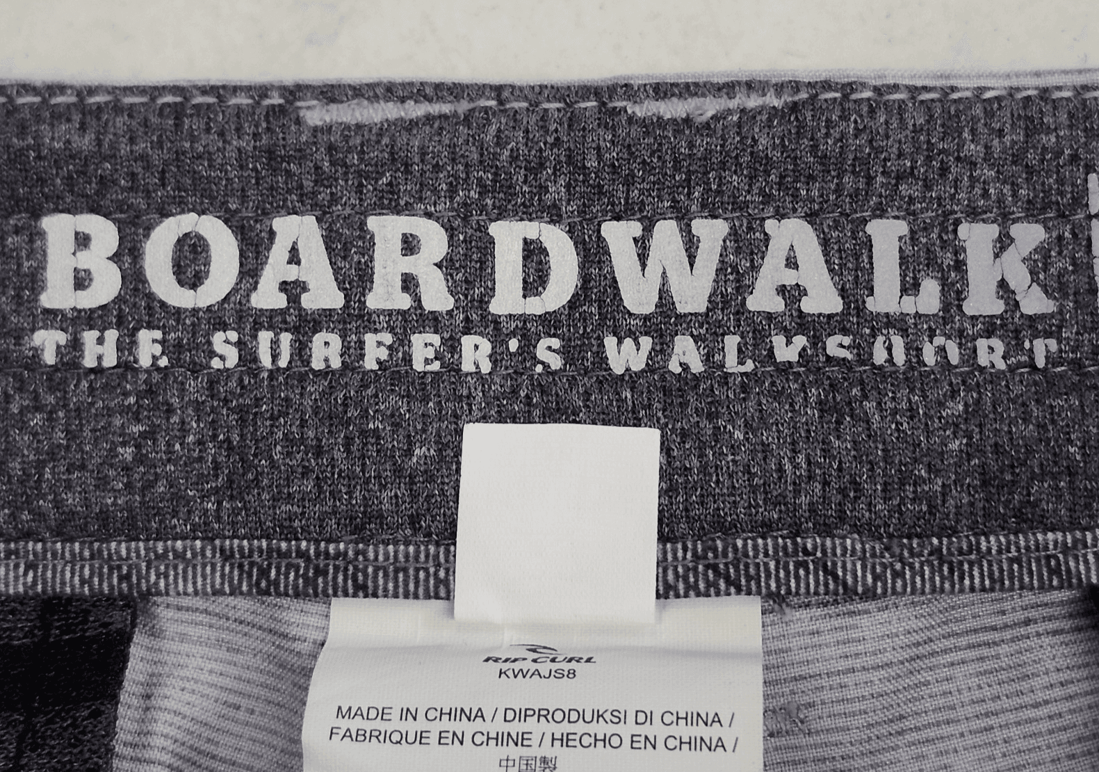 Rip Curl Boardwalk Shorts Mens 27 Gray Hybrid Walkshort Surf Casual - Thumbnail 8