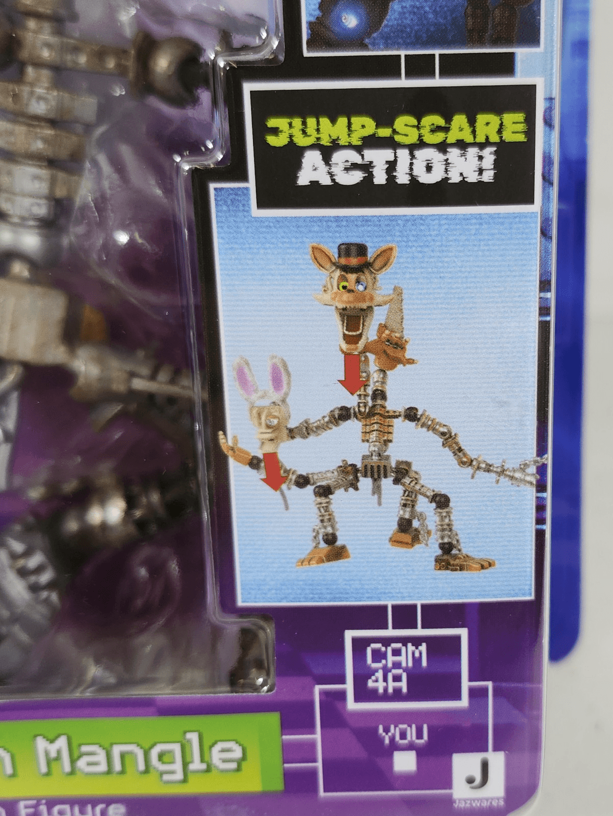 Jazwares Five Nights at Freddy’s FNAF Magician Mangle 5" Action Figure Toy NEW - Thumbnail 4