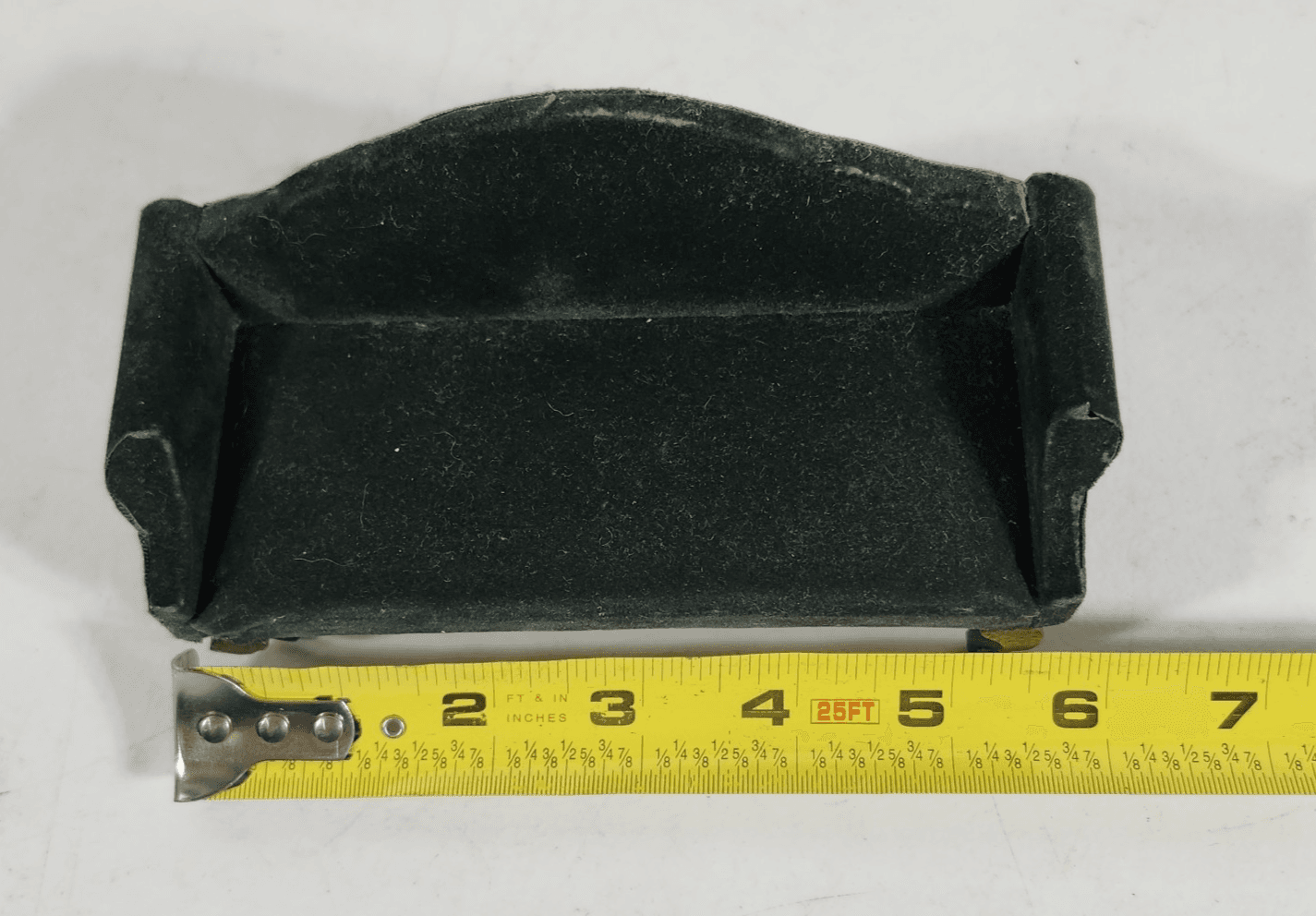 Antique Dollhouse Couch 6” Toy Furniture Green - Thumbnail 8