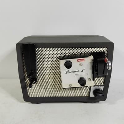 Vintage Kodak Brownie 8mm Movie Projector Model 10 with Case - Thumbnail 7