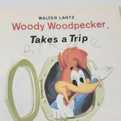 Woody Woodpecker Takes A Trip A Little Golden Book Kids 1979 - Thumbnail 3
