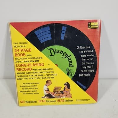 The Story of Heidi 24 Page Read Along With Record 33 1/3 RPM & Books Vintage - Thumbnail 5