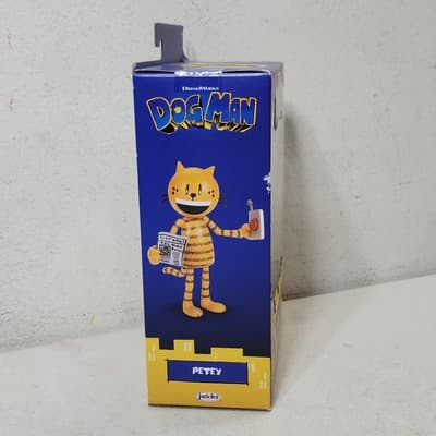 Jakks Dog Man Movie Petey 5" Inch Figure Kids Toy Evil Cat NEW - Thumbnail 6