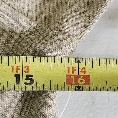 Wonder Nation Boy's Shirt Size 7 Long Sleeve Beige Button Up NEW - Thumbnail 2