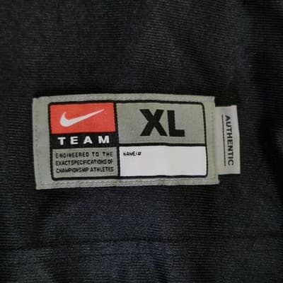 Men's XL Nike Team Army Football Jersey Duty Honor Country Vintage - Thumbnail 8