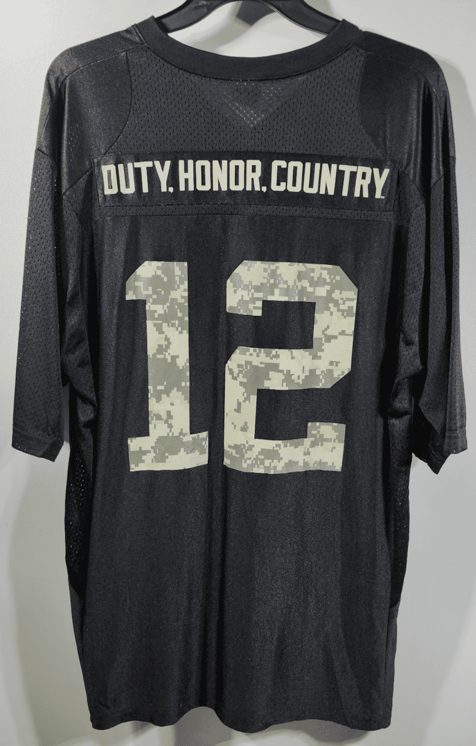 Men's XL Nike Team Army Football Jersey Duty Honor Country Vintage - Thumbnail 6