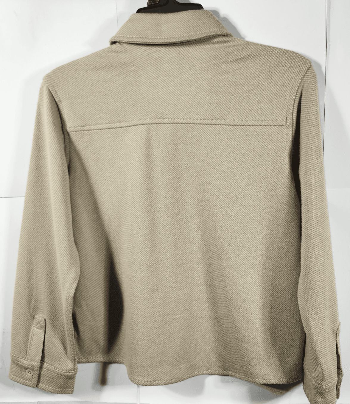 Wonder Nation Boy's Shirt Size 7 Long Sleeve Beige Button Up NEW - Thumbnail 4