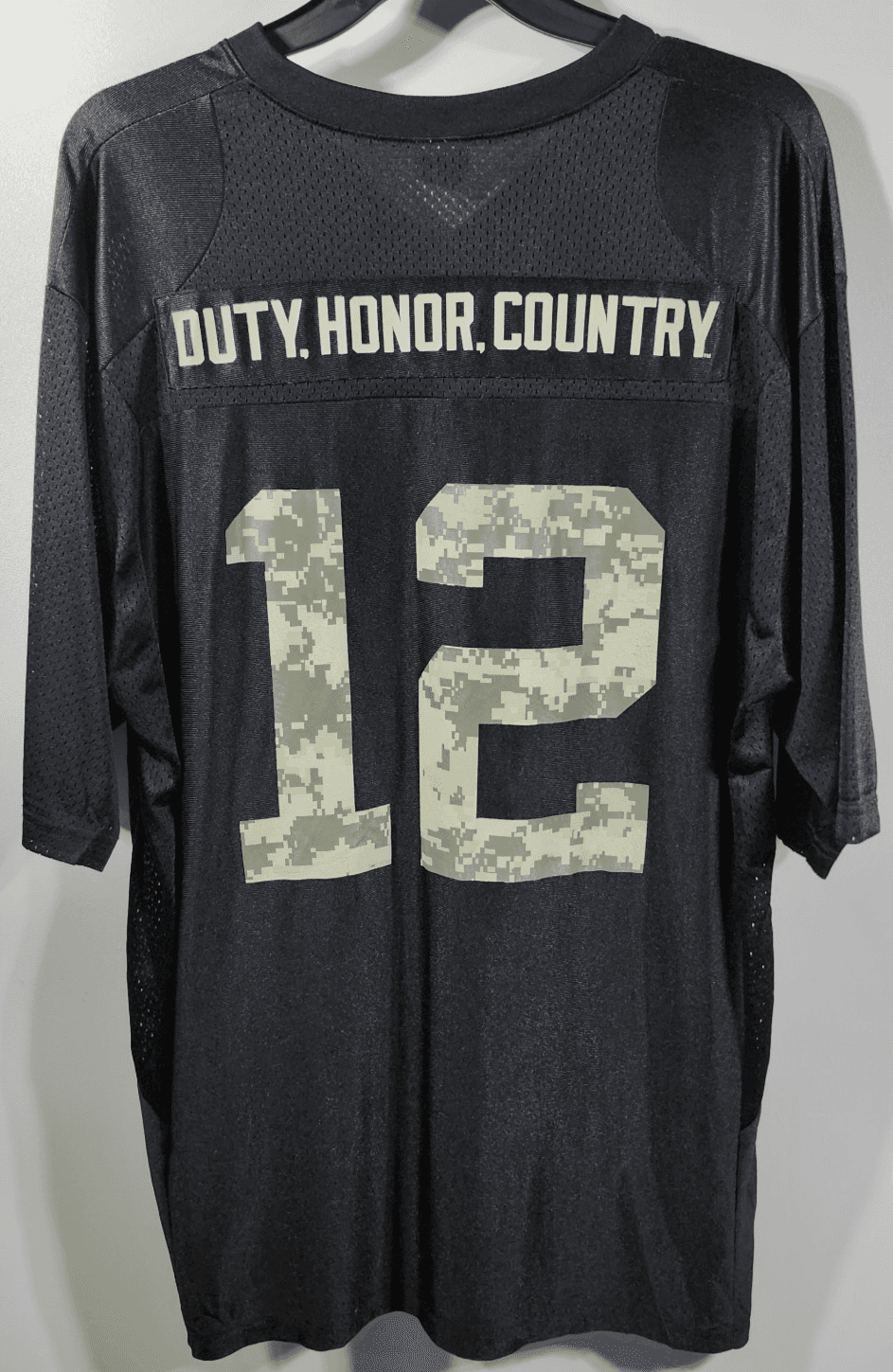 Men's XL Nike Team Army Football Jersey Duty Honor Country Vintage - Thumbnail 4