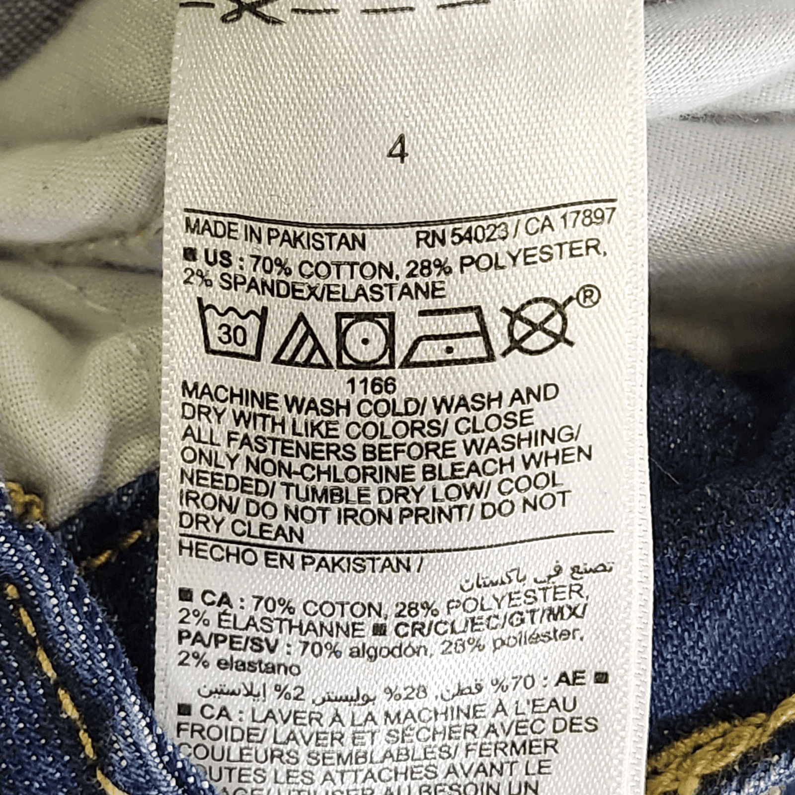 Old Navy Women's Jeans Size 4 High Rise Rockstar Super Skinny Stretch Denim - Thumbnail 9