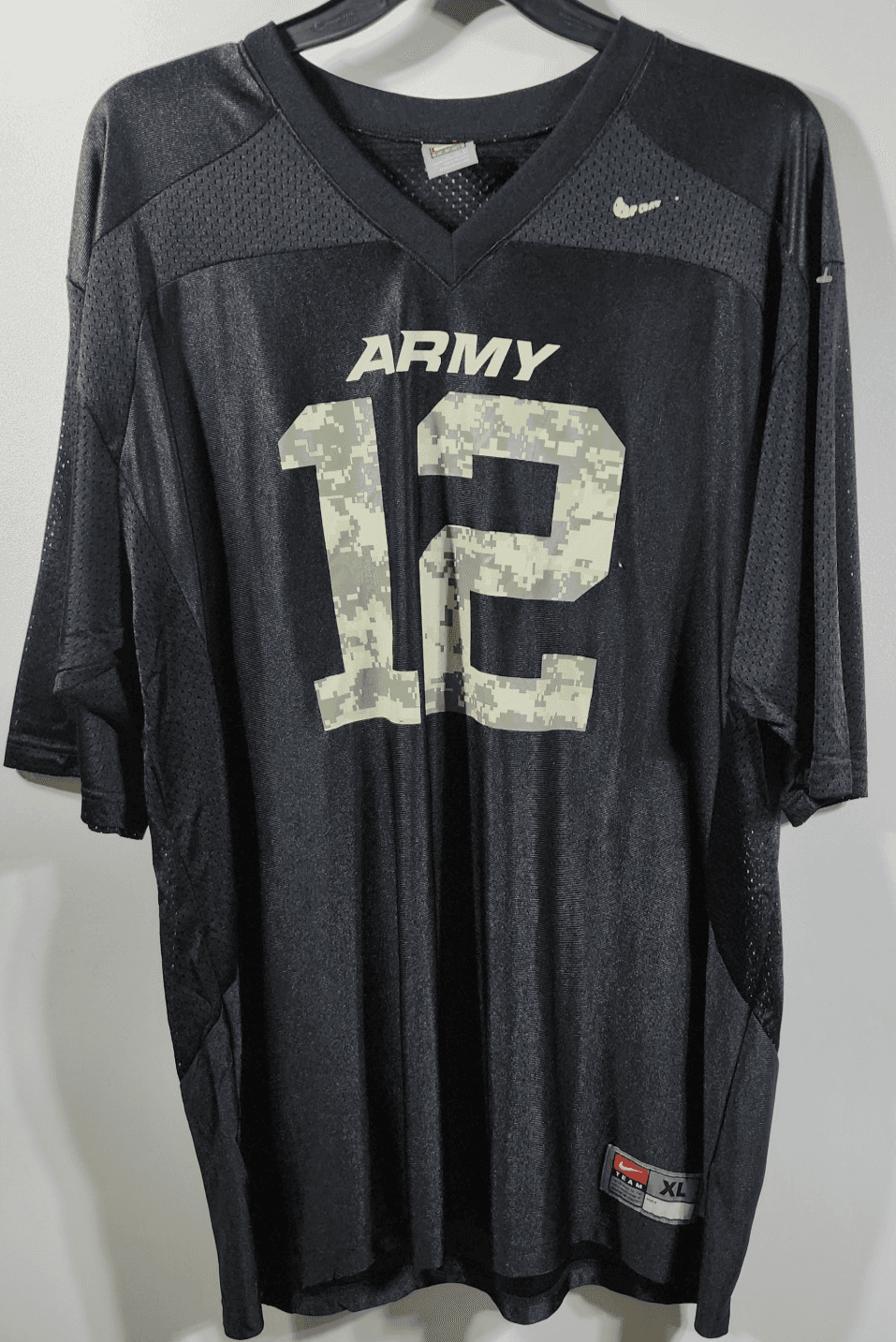 Men's XL Nike Team Army Football Jersey Duty Honor Country Vintage - Thumbnail 5