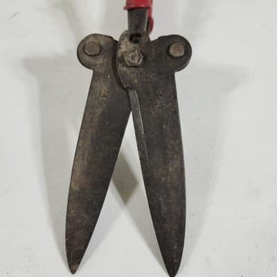 Vintage Wiss Grass Clippers Shears Lawn Hedge Plant Trimming Locking - Thumbnail 6