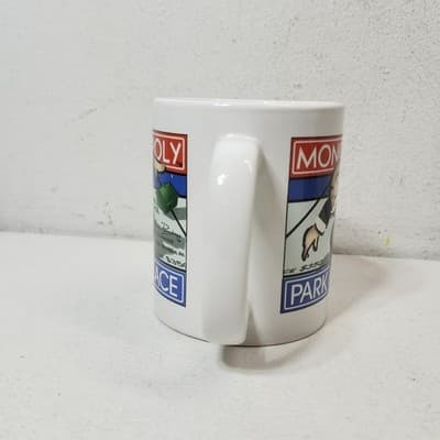 Monopoly Board Game Coffee Mugs Cups Boardwalk & Park Place Set Of 2 - Thumbnail 4