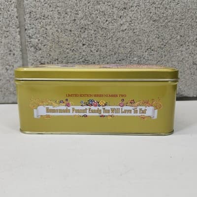 Vintage Sophie Mae Homemade Peanut Metal Candy Tin Home Decor - Thumbnail 6