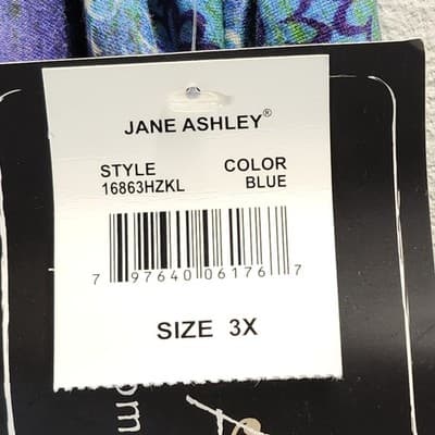 Jane Ashley Womens Dress 3X Sundress Floral Cottage Casual NEW - Thumbnail 9