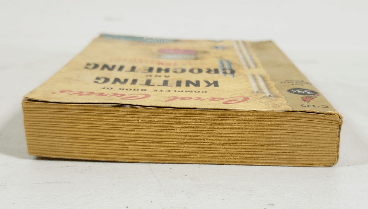 Carol Curtis' Complete Book of Knitting and Crocheting 1961 Pocket Books PB - Thumbnail 5