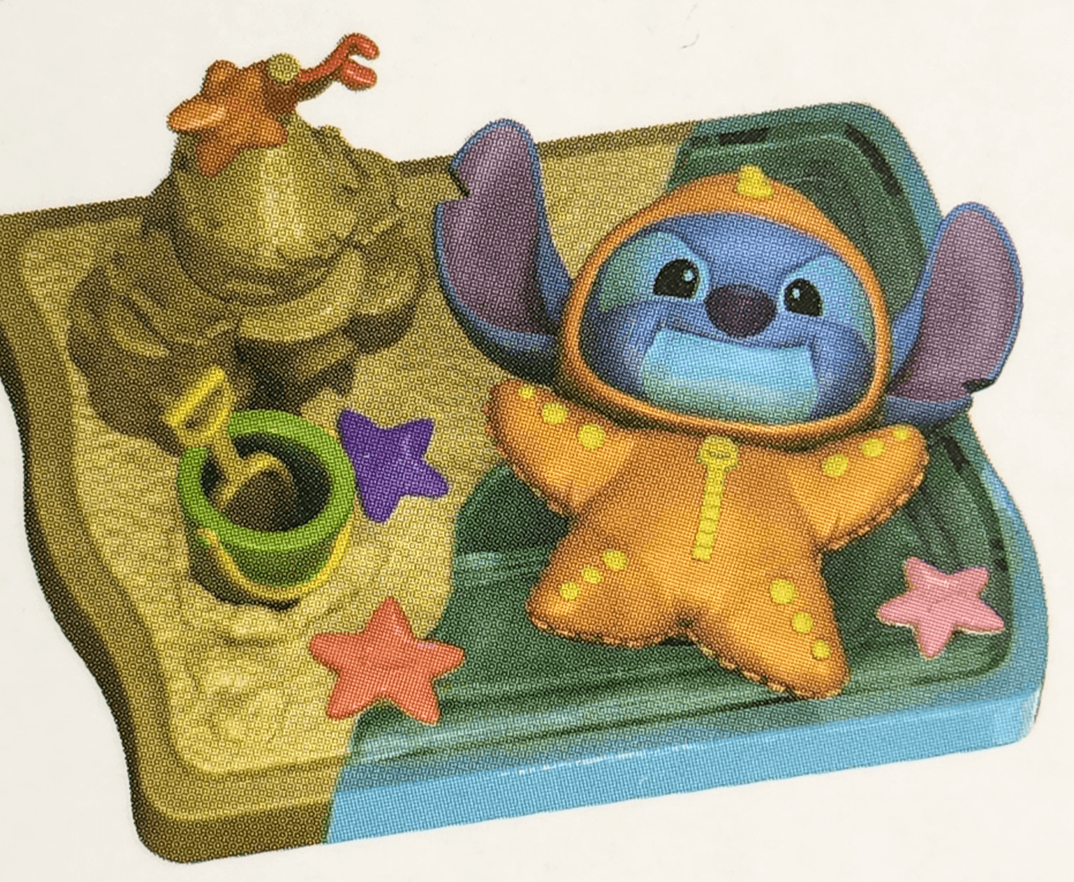 HAPPY HAUL Disney Stitch Goes Wild Scene Setters, Starfish Stitch At The Beach - Thumbnail 2
