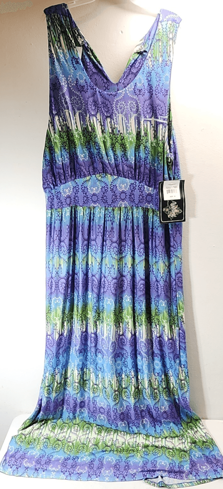 Jane Ashley Womens Dress 3X Sundress Floral Cottage Casual NEW - Thumbnail 5