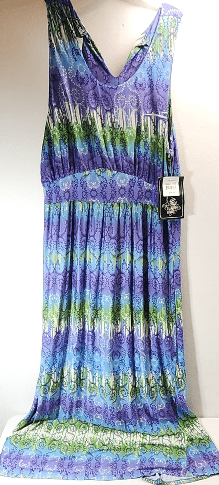 Jane Ashley Womens Dress 3X Sundress Floral Cottage Casual NEW - Thumbnail 6