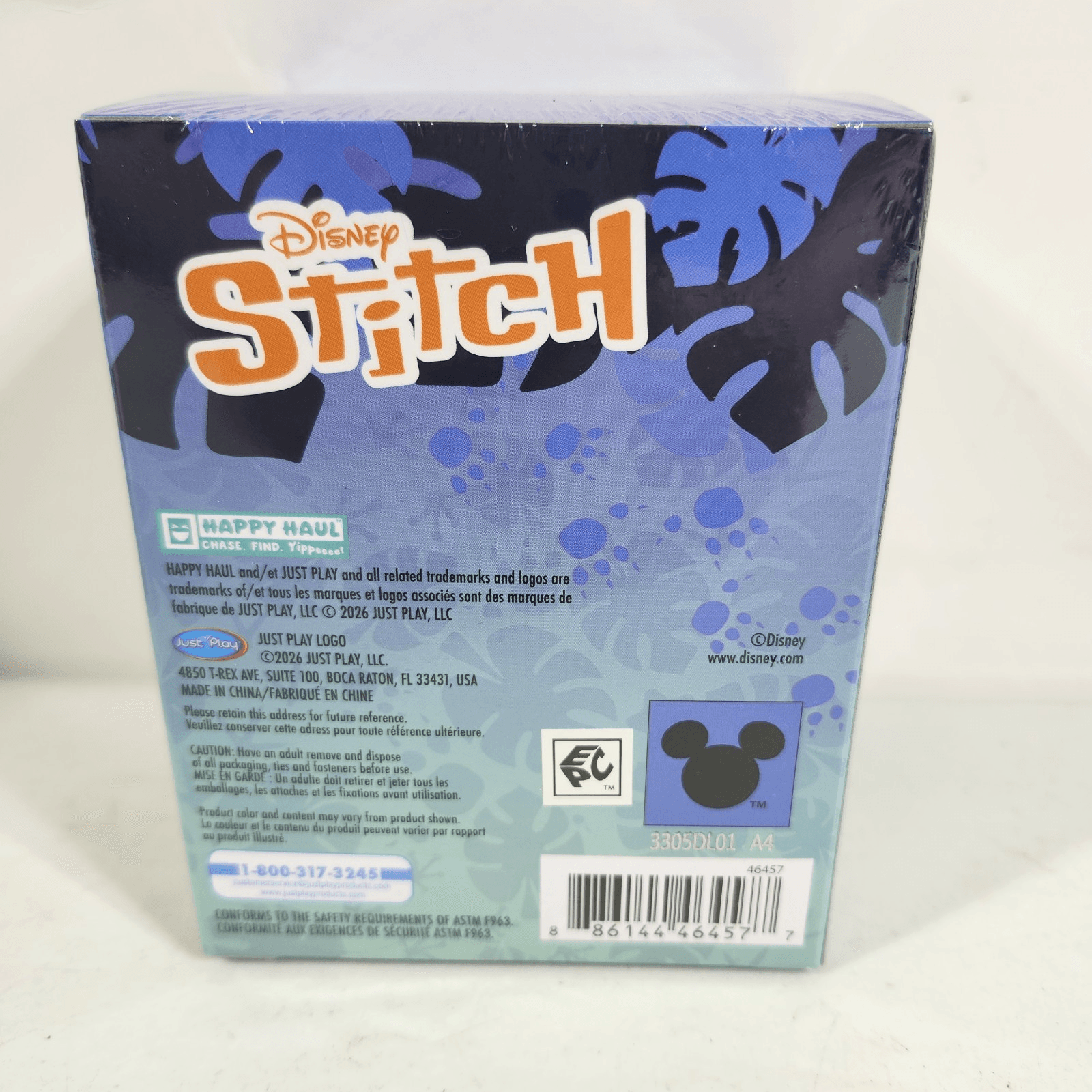 Just Play Happy Haul Stitch Goes Wild Scene Setter Narwhal Figure Toy - Thumbnail 6