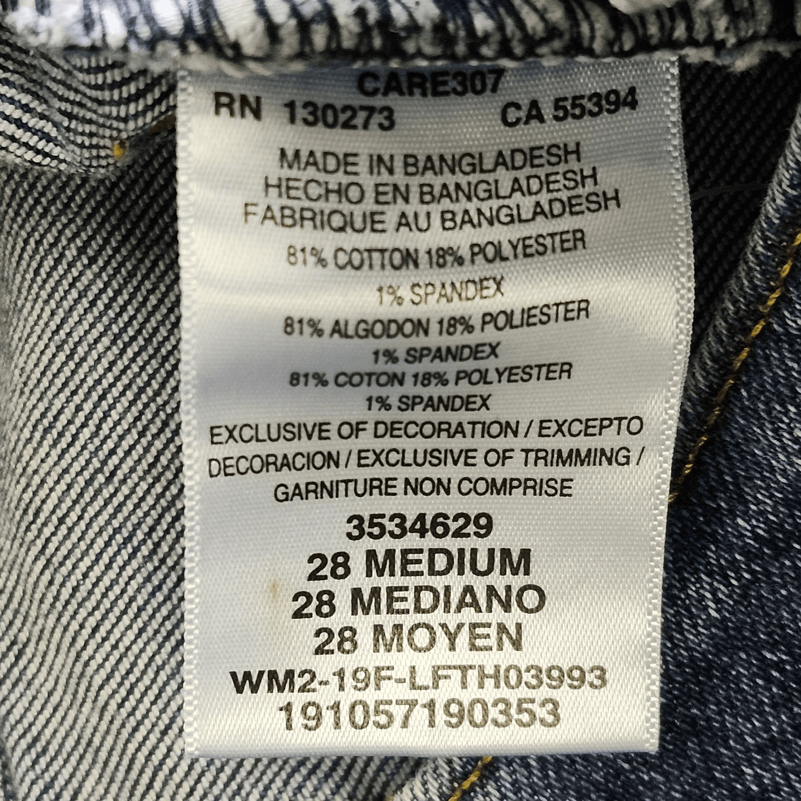 Lee Jeans Womens 28 Blue Denim High Rise Skinny Pants - Thumbnail 9