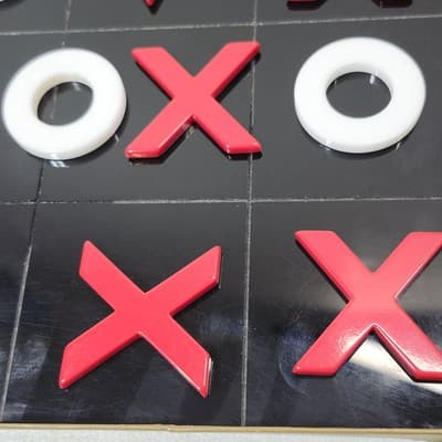 Vintage Tic Tac Toe Kids Board Game Toy - Thumbnail 3