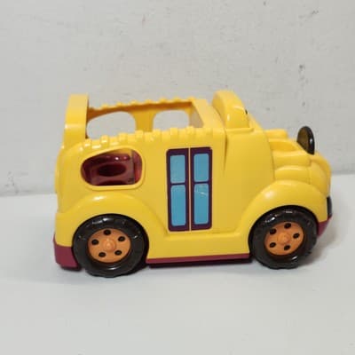 Battat School Boogie Bus Kids Vehicle Battery Operated Yellow Toy - Thumbnail 6