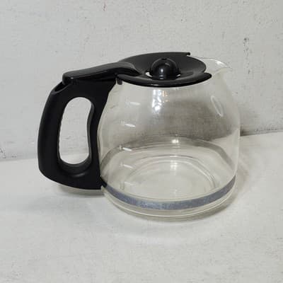 Mr Coffee Replacement 12 Cup Glass Carafe Coffee Maker Pot Black - Thumbnail 3