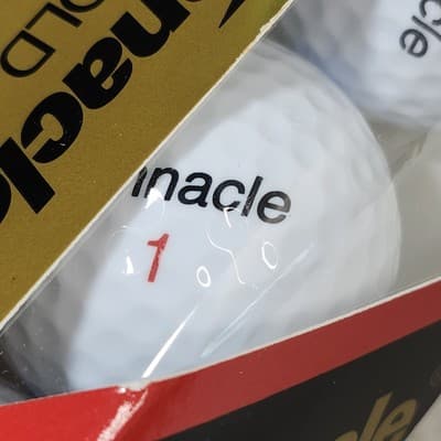 Pinnacle Gold Box of 3 Sleeve Golf Balls Gold Box USA Made - Thumbnail 4