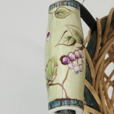 Mikasa Basket With Handles Farmhouse Container Home Decor - Thumbnail 10