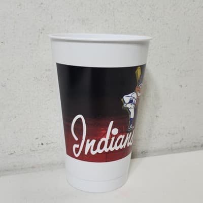 Vintage Cleveland Indians Drink Cup MLB Baseball 1993 - Thumbnail 3