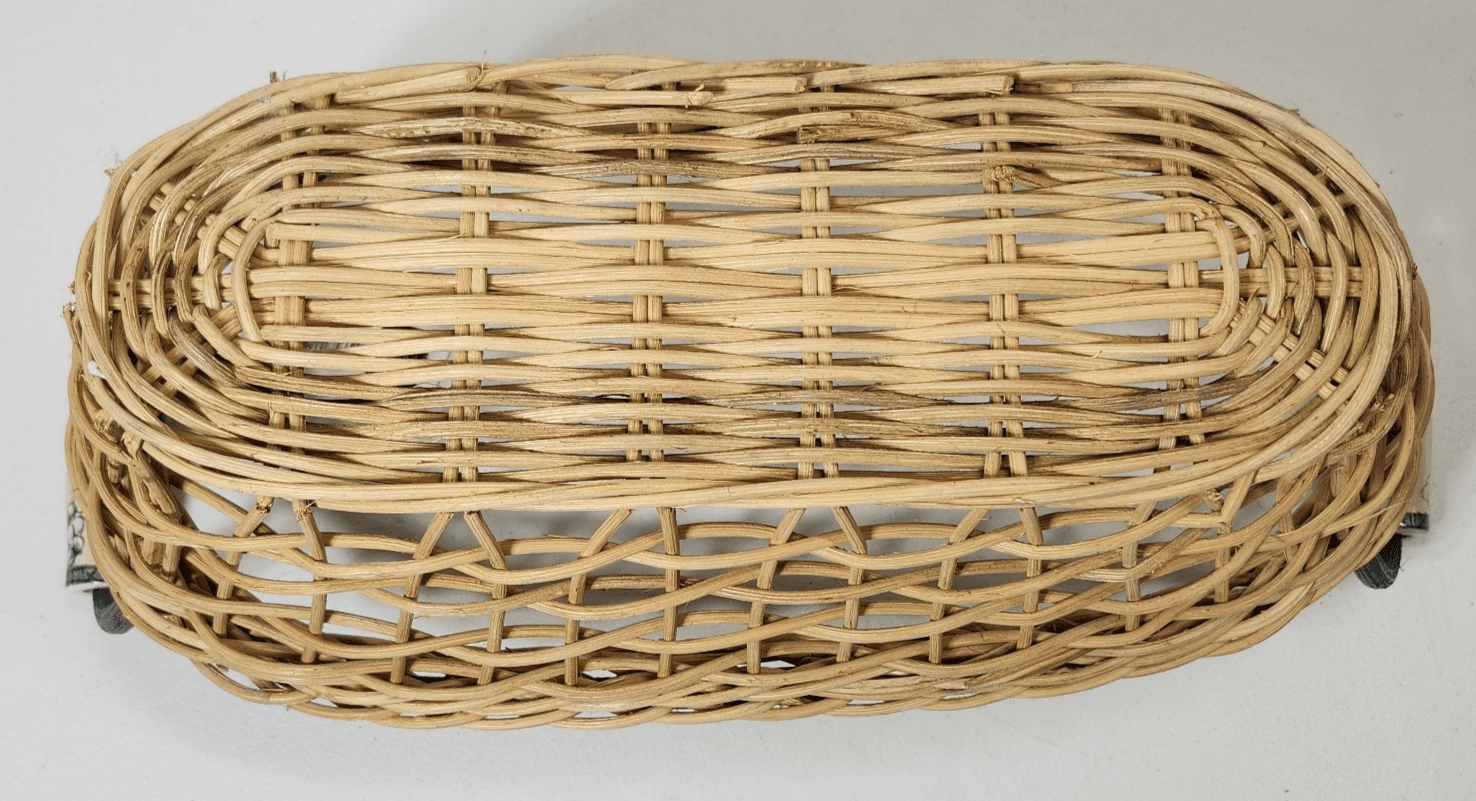 Mikasa Basket With Handles Farmhouse Container Home Decor - Thumbnail 15